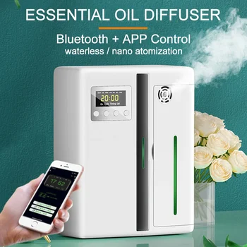 Máquina de aire aromática inteligente con Bluetooth para el hogar, difusor de colección de Hotel, difusor de aceites esenciales sin agua, dispositivo eléctrico de fragancia