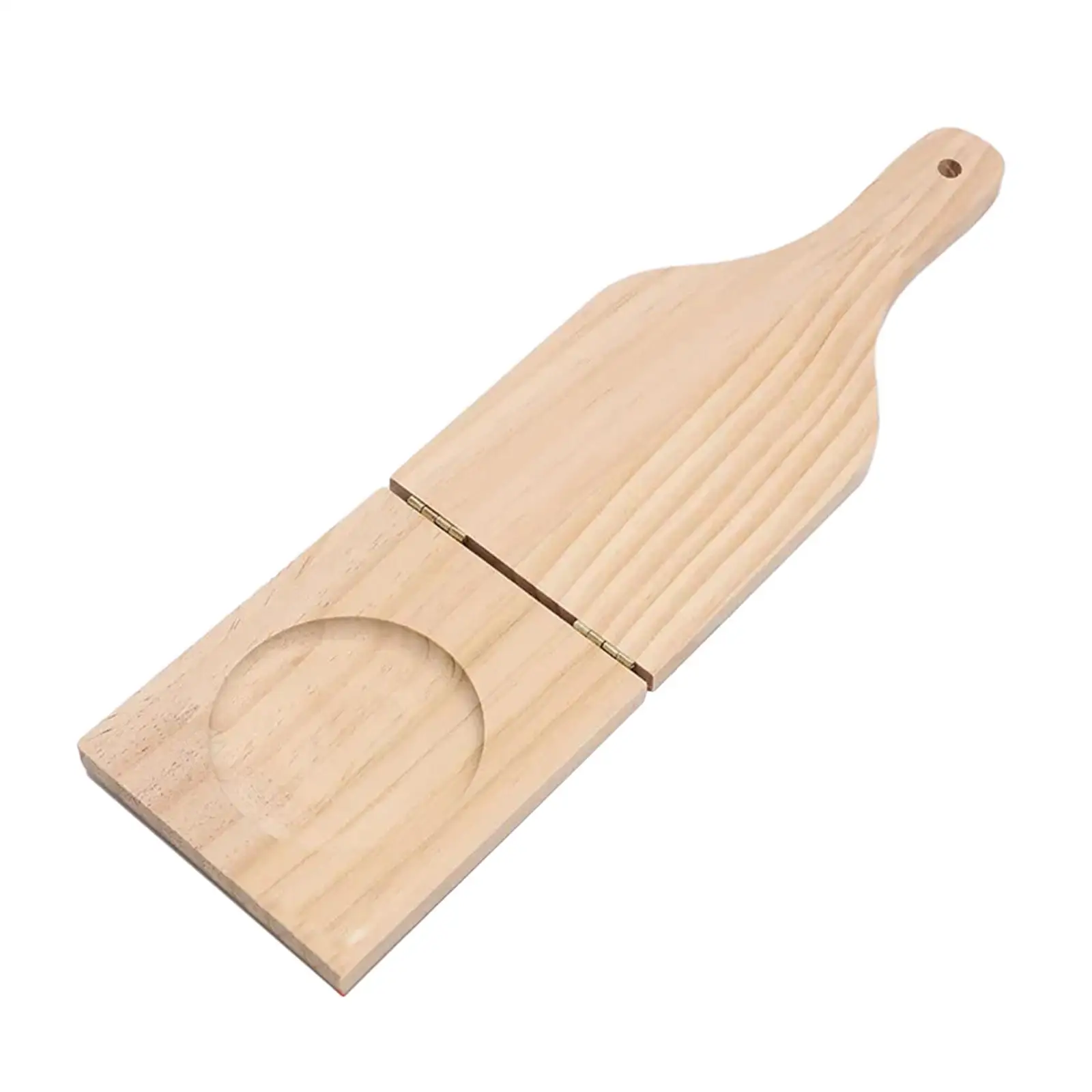 Wood Bananas Press Manual Tostonera Plantain Masher Nonstick Potato Bean Crusher for Multifunctional Kitchen Use