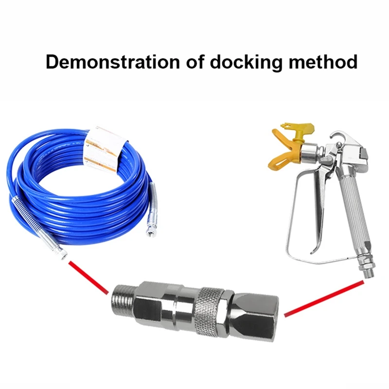 5 шт., шланг для аэрозольного распылителя из нержавеющей стали