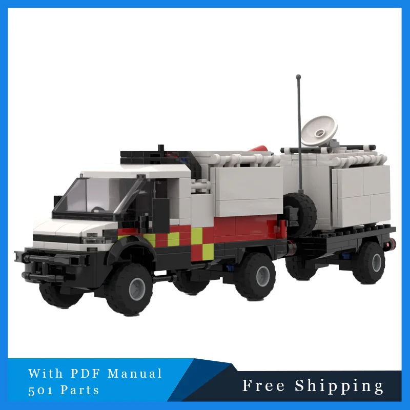 

501 PCS MOC Creative Building Blocks Large Signal Vehicle Modular Model Education Assembly Toy For Boys Birthday Christmas Gifts