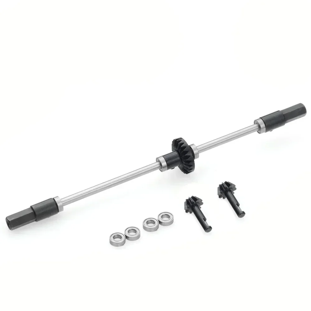 Upgrade Metall Getriebe Brücke Achse für WPL B14 B24 B-24 C14 C24 C-24 B16 B36 Q60 1/16 RC Auto Ersatzteile Metall Vorne Hinterachse Getriebe