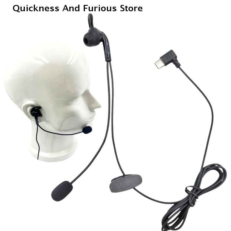 

【TO】1 шт. для V6 Pro V4C Plus Q8 F6 V7 гарнитура с интерфейсом Judge Ear Type-C USB-C интерфейс рефери портативные наушники-вкладыши