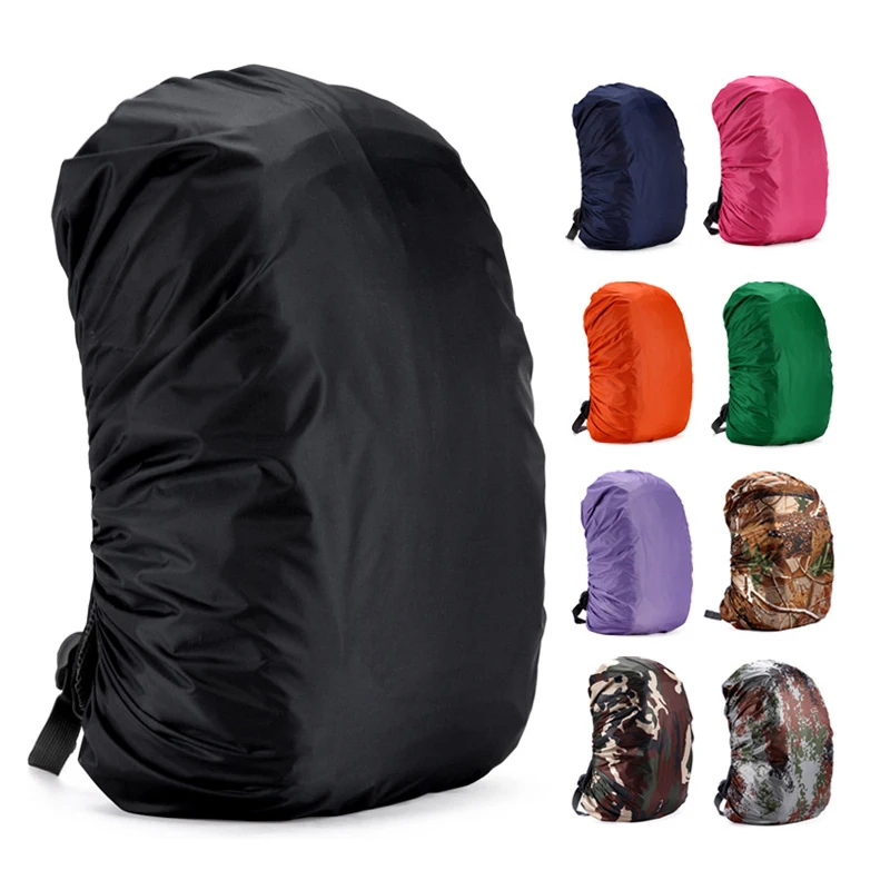 Backpack Rain Cover Outdoor Mountaineering Bag School Bag Rain Cover Waterproof Cover 35L