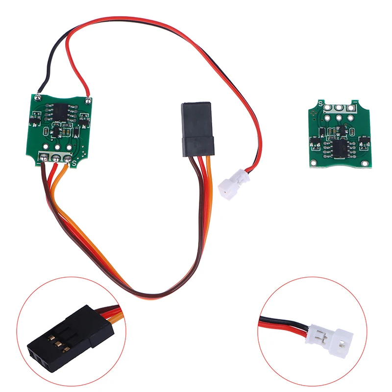 Micro 3A RC ESC DIY Brushed Motor Speed Controller Motor Reducer Micro Motor Drive Module Two Wire Brush Controller ESC