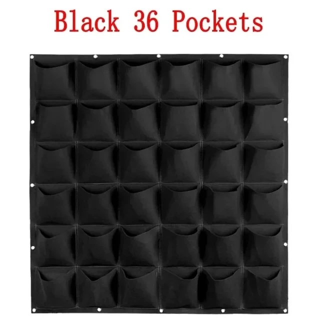 NIEUWE Muur Hangende Zakken Plantzakken Bloempot Huis Tuin Grow Bag Tuin Planter Verticale Suculentas Plant Pot Home Decor