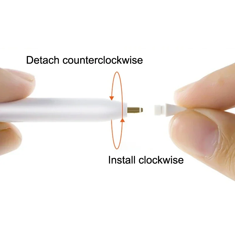 

5/10/20 Pcs Replacement Pencil Tips Pencil 1st 2nd Generation IPencil Smooth Spare Nibs For IPad Stylus Fine Nib