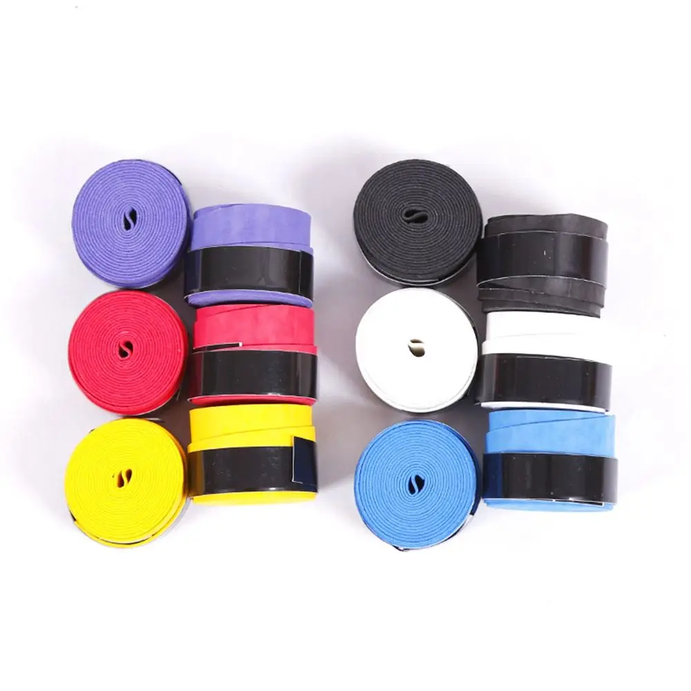 Verkauf Badminton Griffe Sport Sicherheits zubehör Overgrip Wraps trocken Tennis schläger Schläger Vibration Schweiß band Schweiß absorbierte Wrap