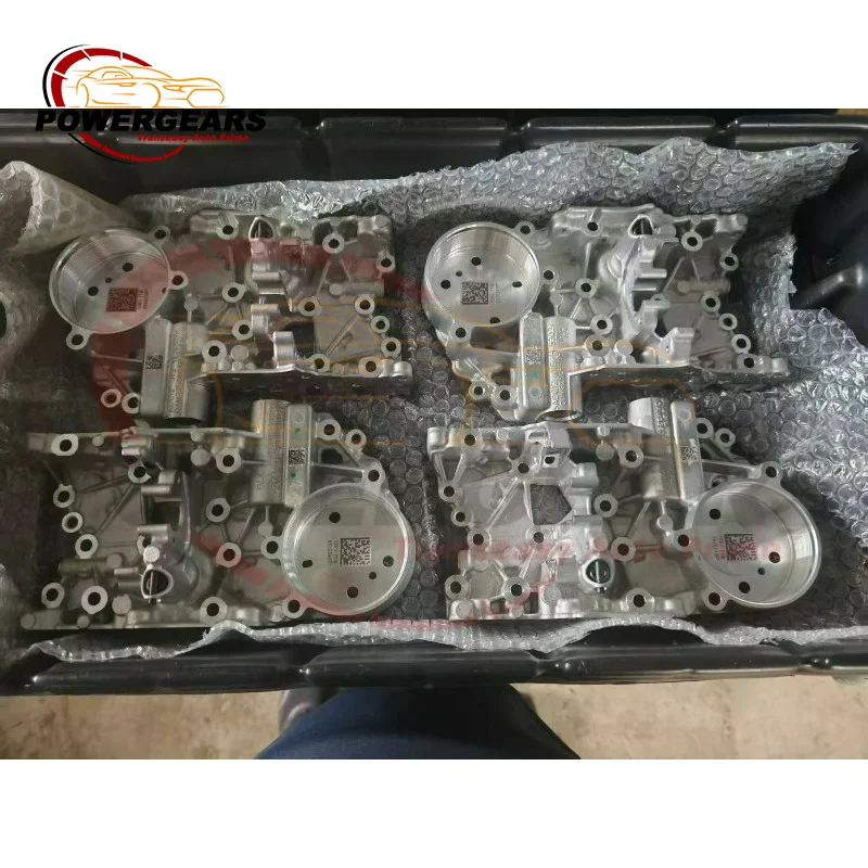 Original new 0AM325066C aluminum  Accumulator Housing Oil Plate with QR code DQ200 DSG7 0AM325066AC 0AM Valve  For VW Audi A3