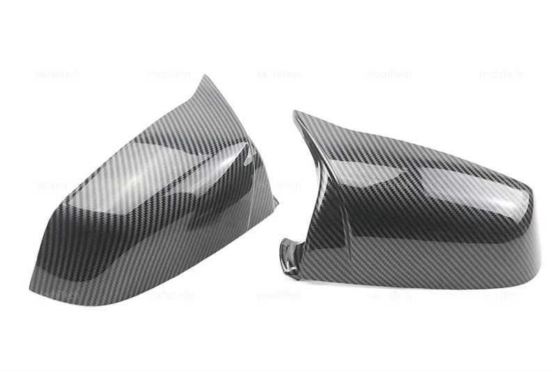 Für BMW 5 6 7 Serie E60 E61 E63 E64 F06 F07 F10 F11 F13 F01-F04 Carbon Faser muster Schwarz Seite Flügel Rückspiegel Abdeckung Kappe – Detail 22