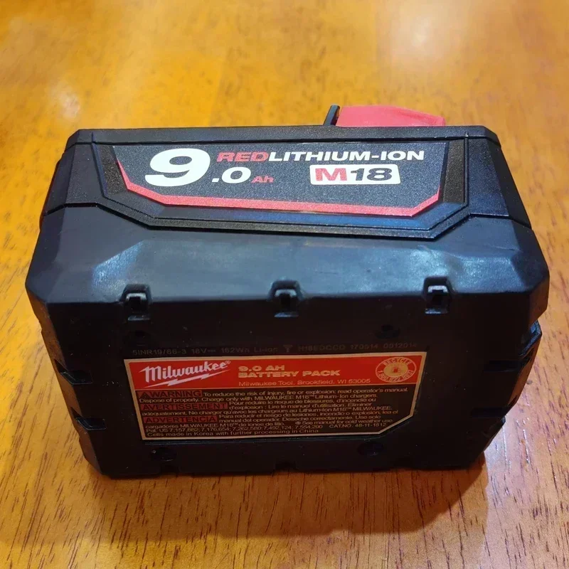 15-adriges 18650-Batterieset, BMS-Nickelblech für M18 18 V 9,0 Batterie 48-11-1890, 9,0 AH XC, rotes Lithium, 18 Volt, keine Batteriezellen