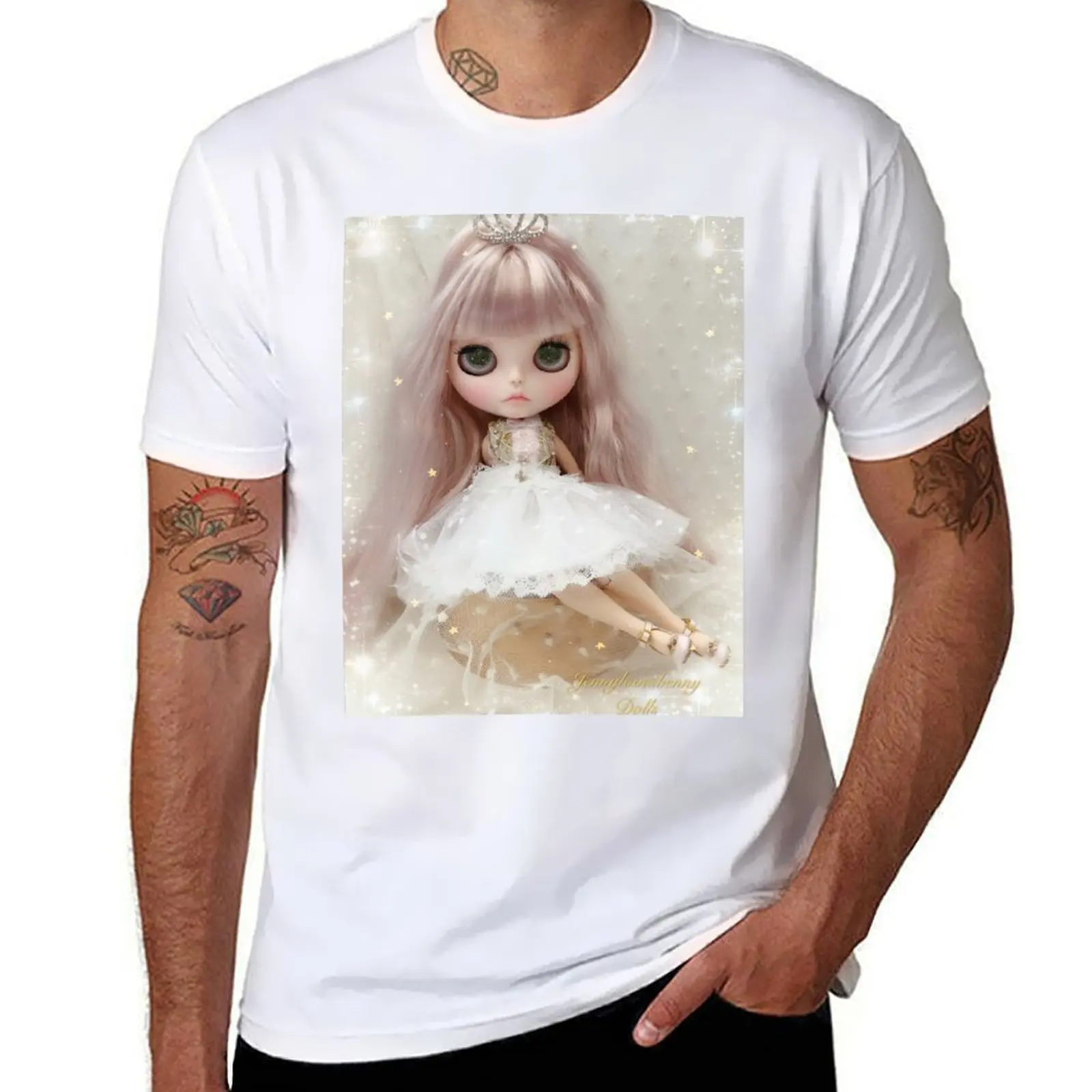 

Custom Blythe Doll - Katarina by Jenny Lee of Jennylovesbenny T-Shirt man t shirts cotton man t shirt summer T-Shirt
