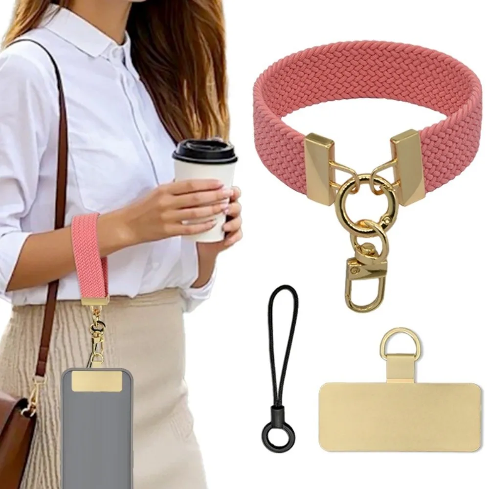 

Metal Card Mobile Phone Strap Pendant Anti Loss Cell Phone Chain High-End Short Mobile Phone Lanyard Women/Lady/Girl