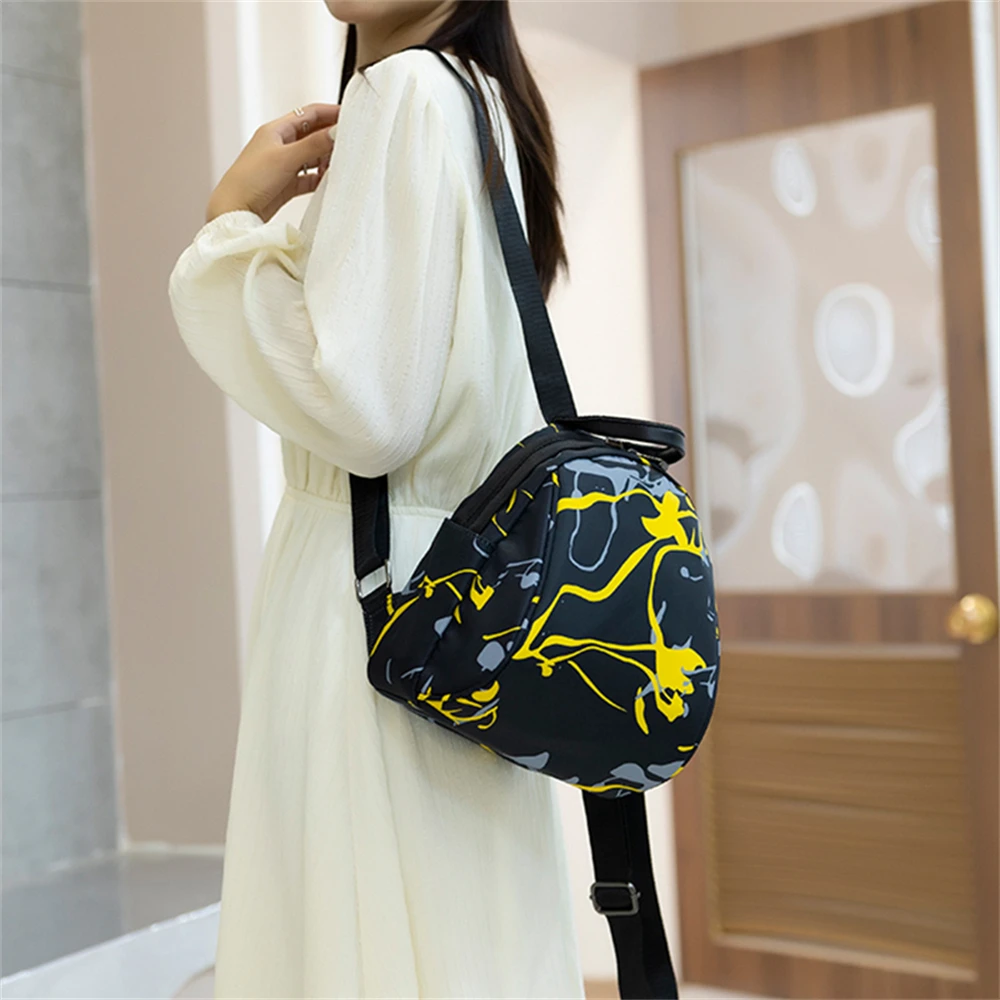 Panelled Ladies Backpacks Fashion High Quality Nylon Ladies Backpacks Anti-theft Backpack New Women Student Bags Bolsos De Mujer