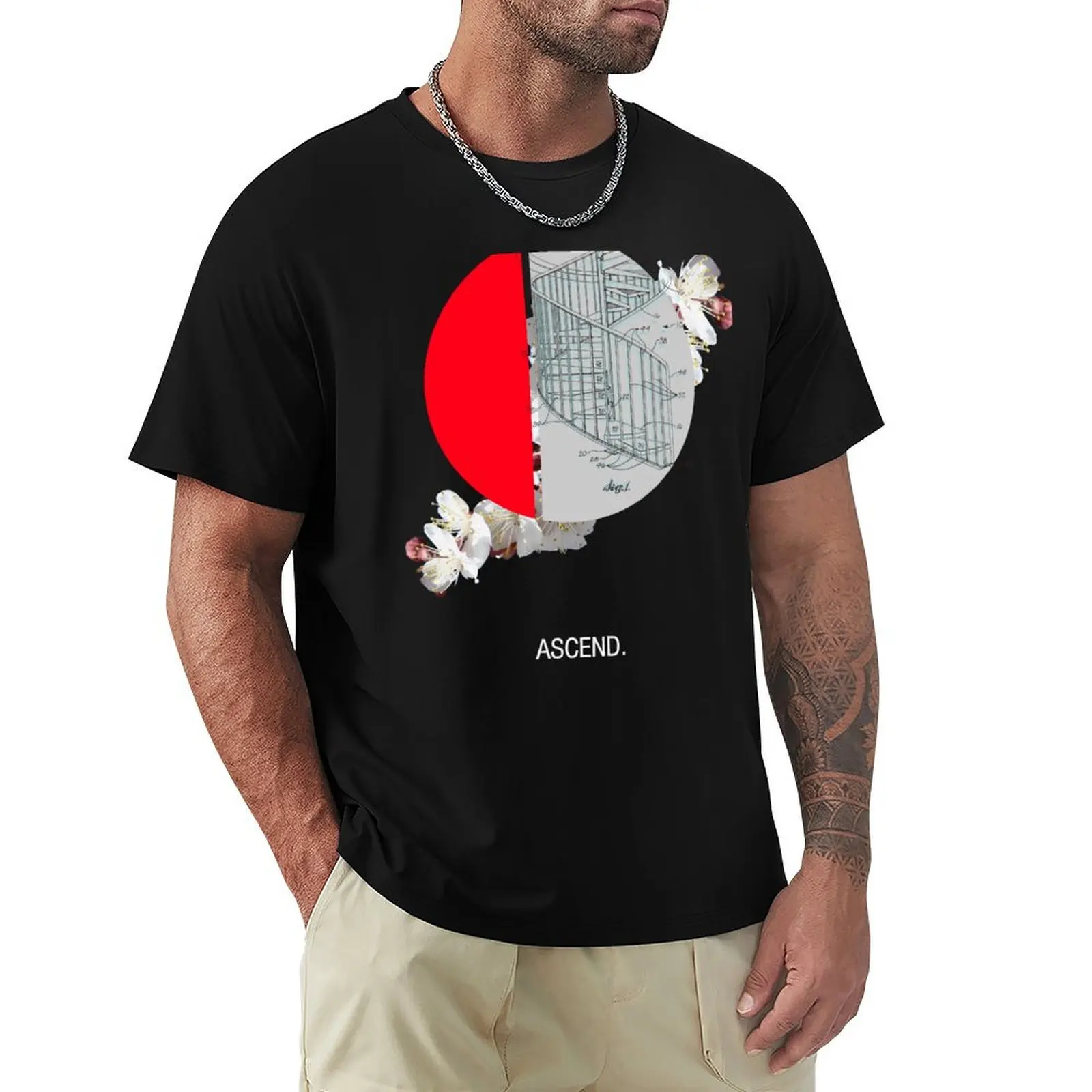 Ascend T-Shirt Big Size Loose Fit Tee Shirt