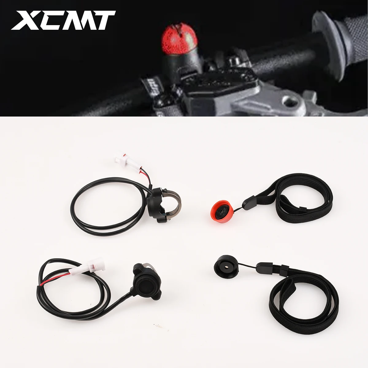 

Motorcycle Engine Emergency Kill Switch Magnetic Top Cap With Wrist Strap Stop ON OFF For HONDA XCF YAMAHA KAWASAKI SUZUKI