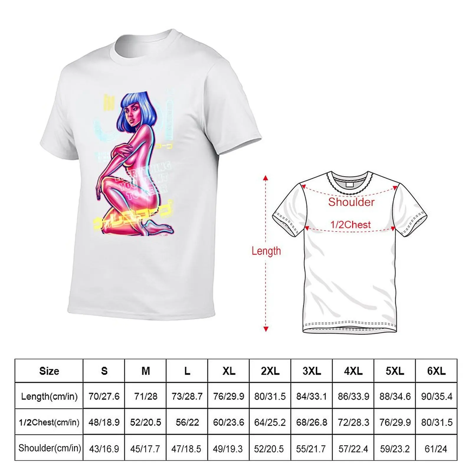 تي شيرت Joi تي شيرت للرجال من القطن الأساسي تي شيرت #5