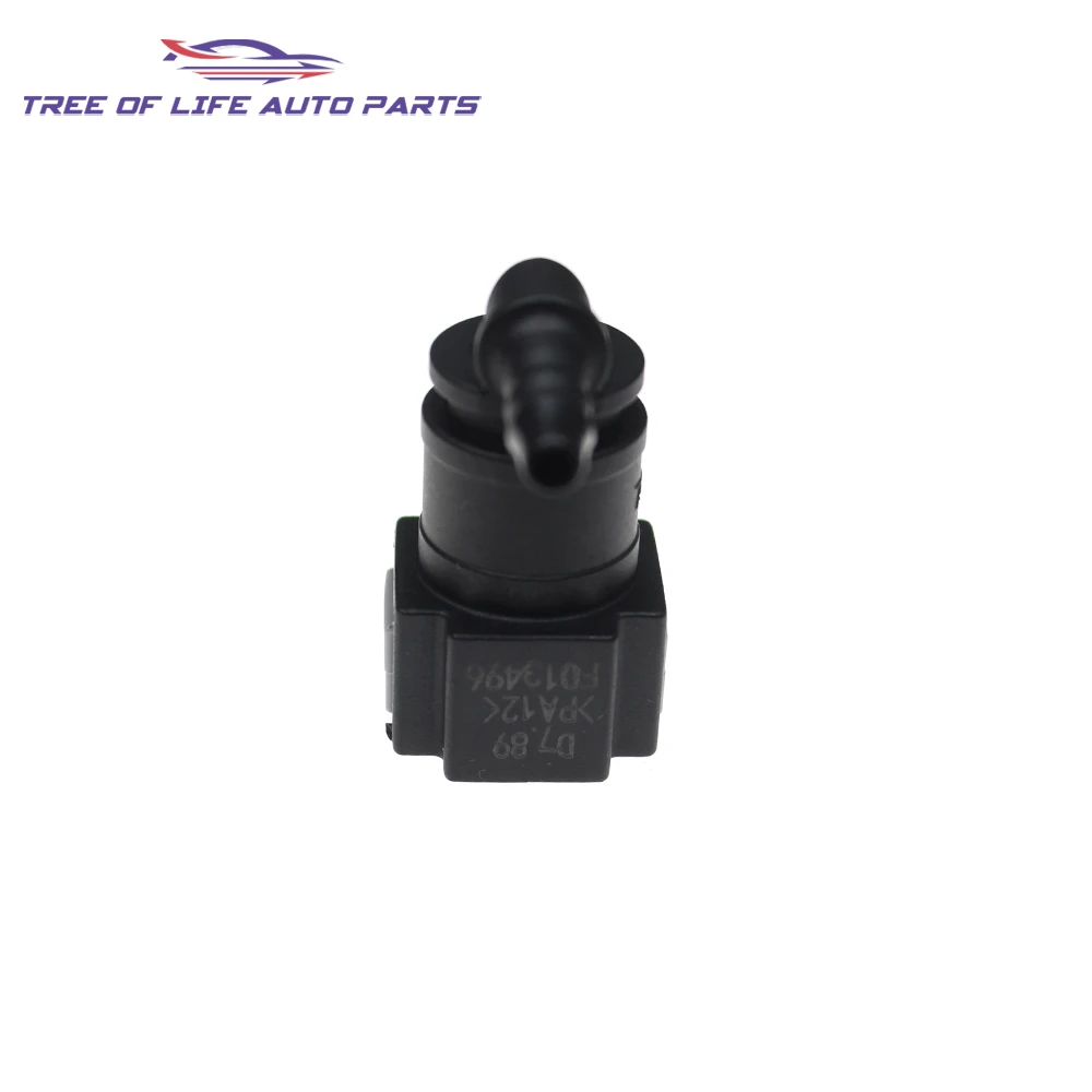 2/5/10x 7.89 ID4 90° Auto Fuel Line Hose Coupler Quick Release Connect Connector Fuel Line Rubber Hose Coupler Carburetor Part - view 5