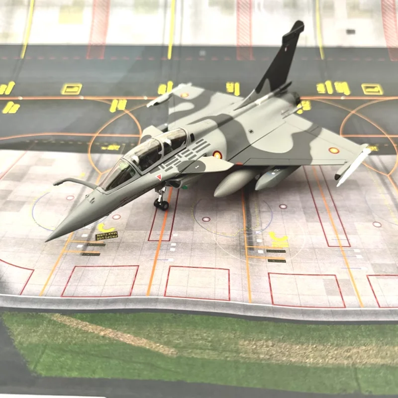 

1:72 Scale French Rafale Fighter Kadar Air Force Simulation Alloy Airplane Simulation Model Static Collectible Gift Souvenir