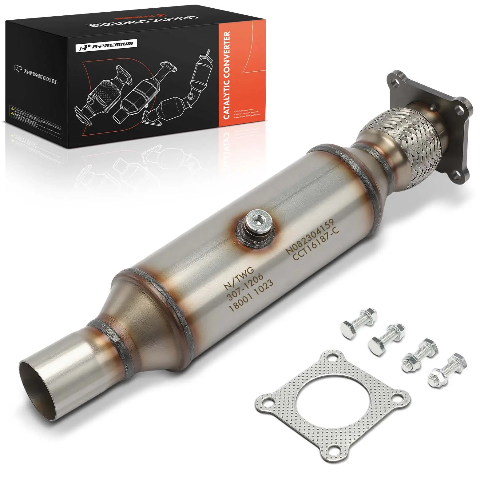 A-Premium Front Catalytic Converter for Dodge Grand Caravan Caravan 2001-2007 Chrysler Town & Country 2001-2007 Voyager