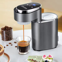 Italian Coffee Machine Cold Hot Double Extract Mini Coffee Machine Semi-Automatic Portable Espresso Machine for Office Home