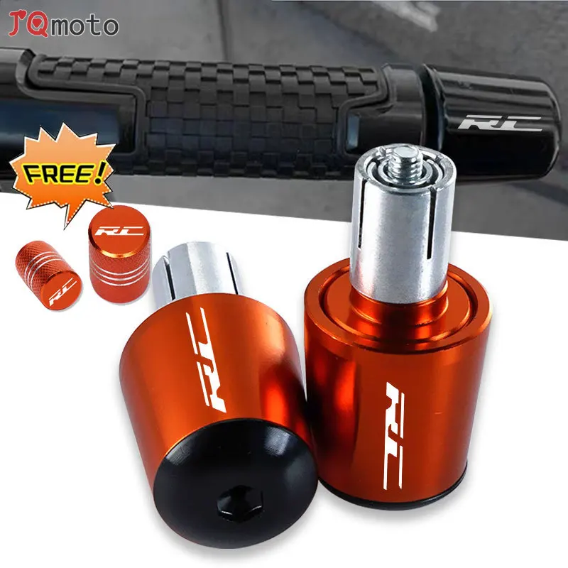 

For KTM RC 125 200 390 2013 - 2019 All Years Motorcycle CNC Handle Bar Handlebar Grips Cap End handle Plugs cap Accessories