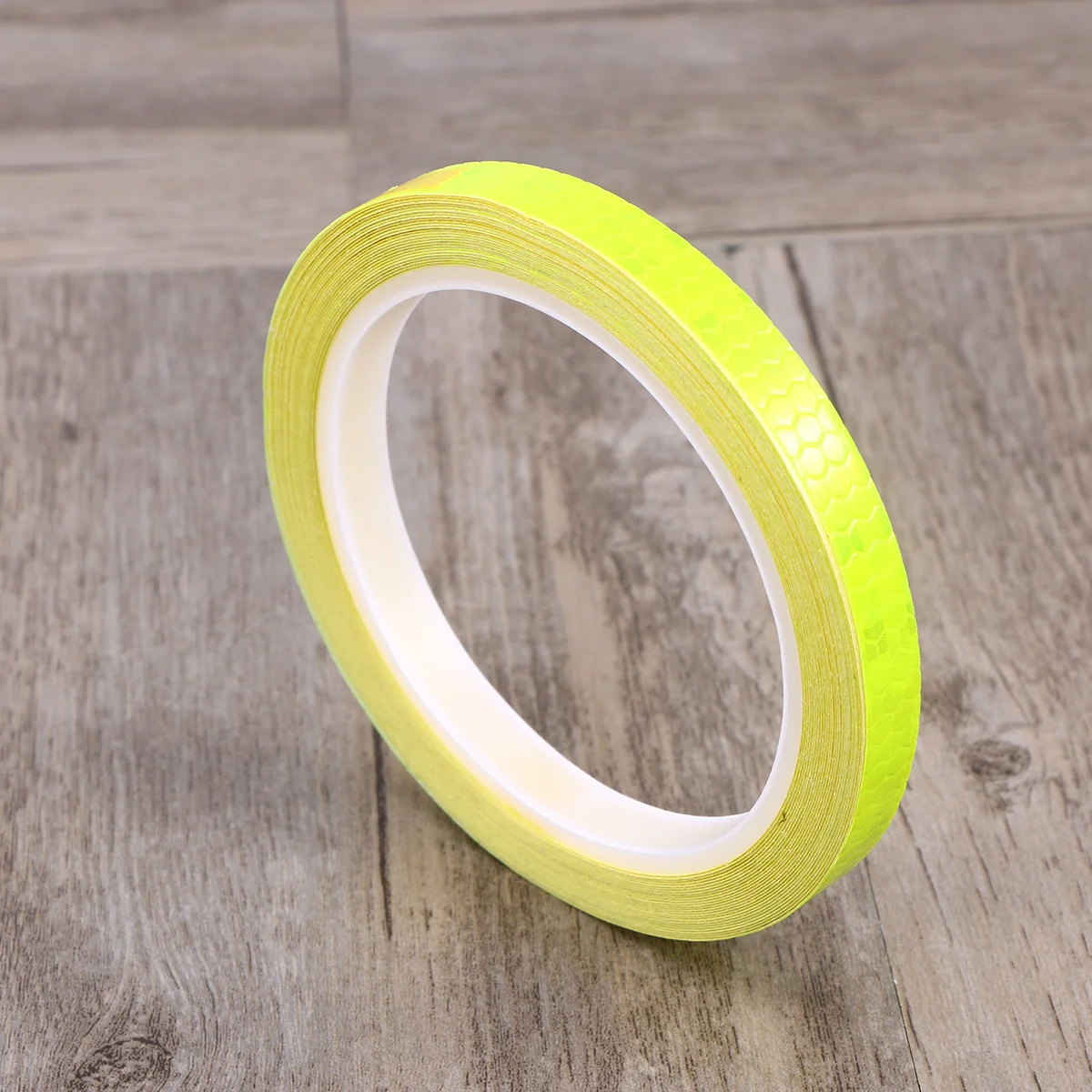 Bike Wheel Reflective Stickers 8M Yellow Reflective Tape Safe Cycling Wheel Rim Decal for Night Riding Visibility