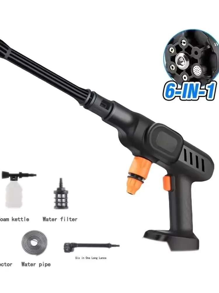 

60 бар мойка высокого давления водяной пистолет автомойка автоаксессуары очиститель для дома и сада Makita 18 В совместим без батареи в комплекте