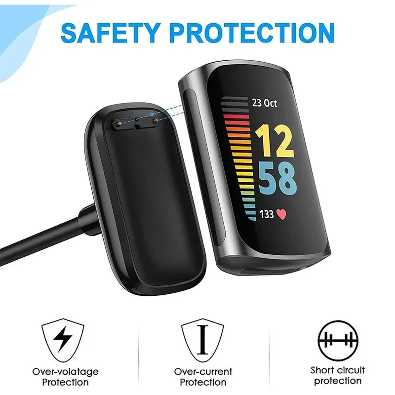 

Original Charger Cable for Fitbit Charge 5 /6 USB Charging Cable Cord Dock Stand