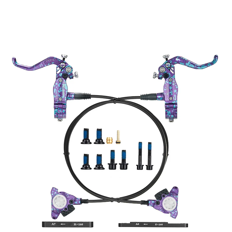 

MTB Bicycle Hydraulic Disc Brakes 950/1650mm Front/Rear Brakes MT200 Mountain Bike Brakes