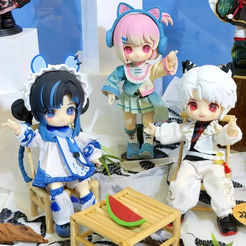 

Nagi Yunxu Ji Series слепая коробка Nagi BJD аниме фигурка Mystery Box Kawaii аниме кукла настольный декор коллекционные игрушки подарок