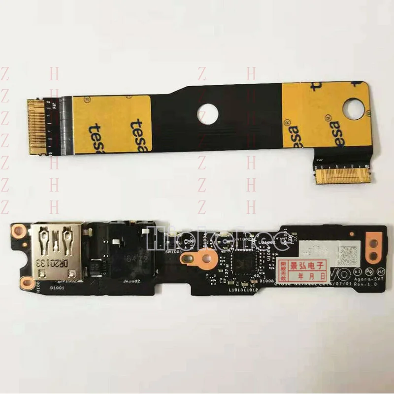 

ZHZH For Lenovo YOGA 910-13IKB CYG50 NS-A902 Audio USB Board & CABLE