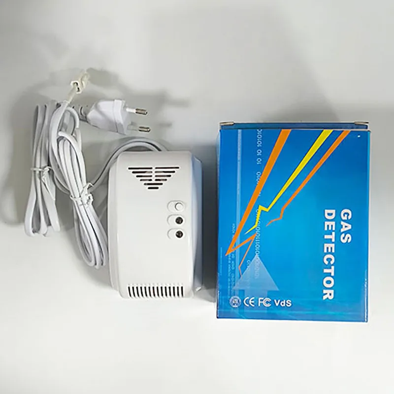 

12 В датчик газа, сжиженный нефтяной газ, пропан-бутан, детектор утечки, водонепроницаемая светодиодная вспышка, звуковое предупреждение для кемпинга на колесах, морской безопасности