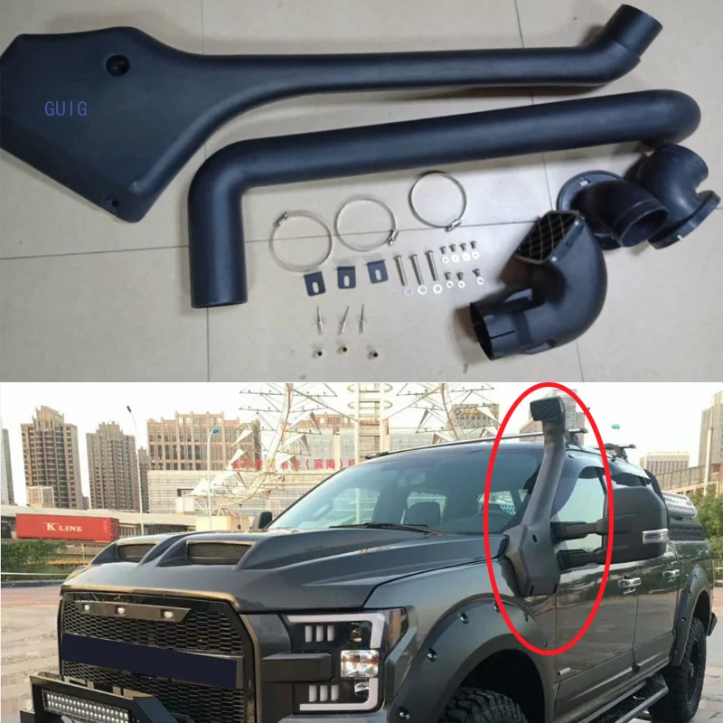 Tubos de Admisión de Aire para Ford F-150 2015-2019, Accesorios Exteriores para Camionetas