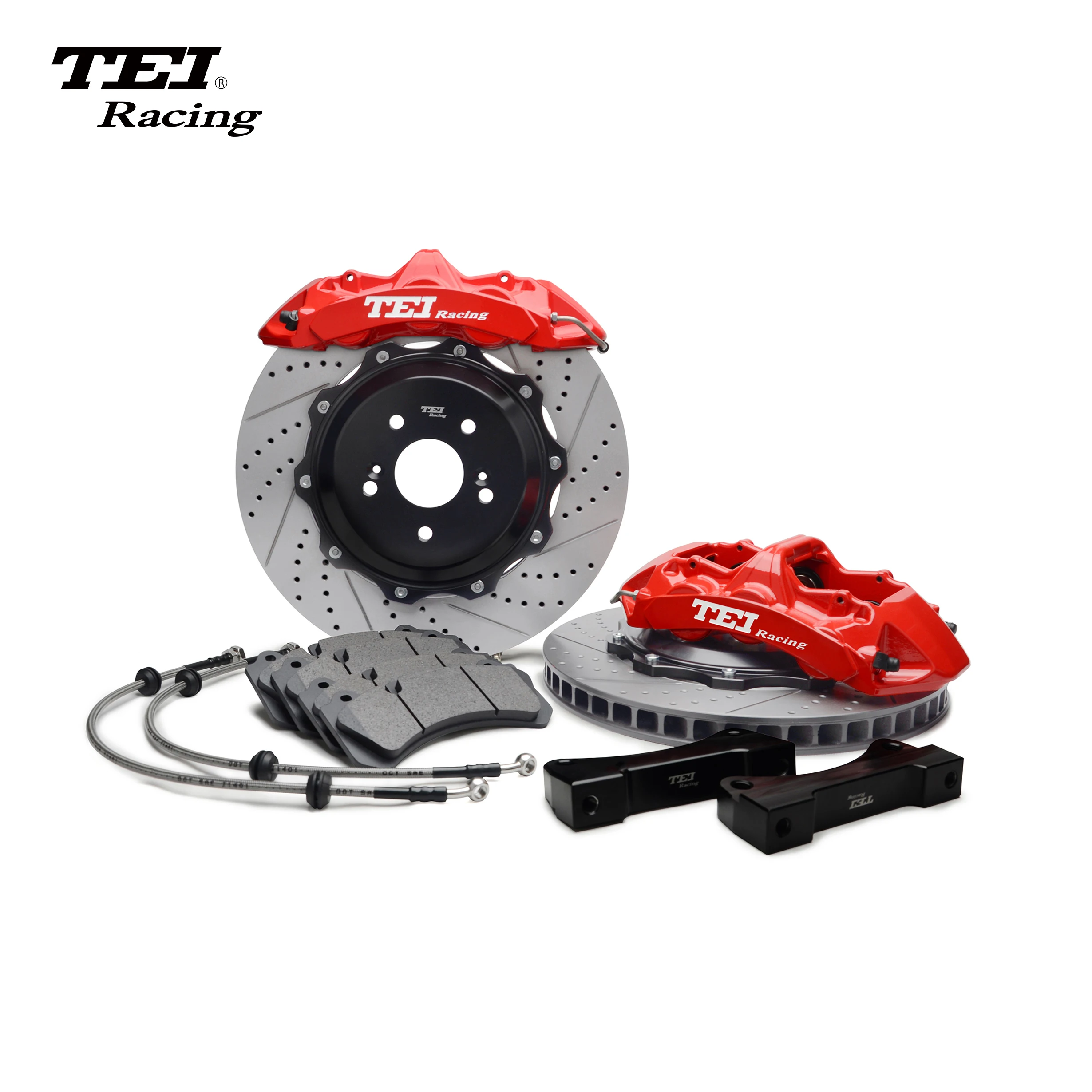 Front Big Brake Kit 6 piston Caliper 355x32 mm auto brake system For Mazda 3 Axela 2014 year 18 inch Wheels