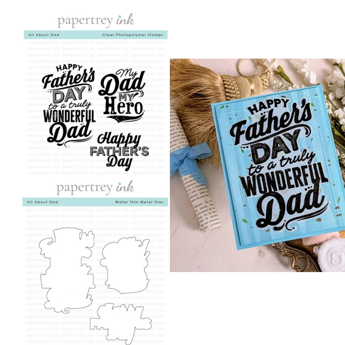 Sellos de metal con la frase 'Todo sobre papá' y troqueles de corte para manualidades DIY, decoración de álbumes de recortes, plantilla para tarjetas de felicitación, Día del Padre 2026