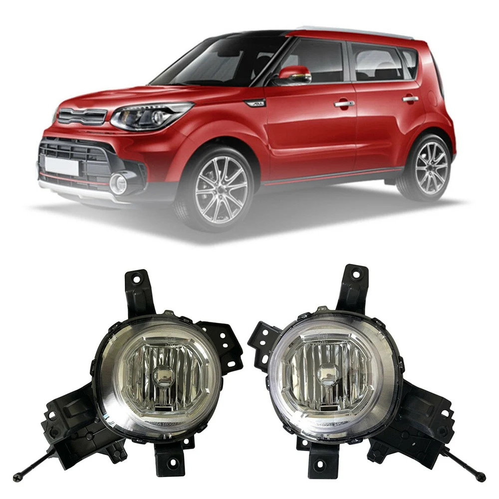 Car Front Fog Lamp Fog Light Driving Lamp Headlight Foglights for KIA Soul 2017-2019 92201-B2500