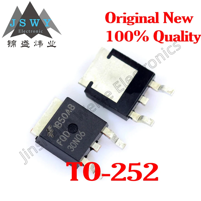 

(10/50 pcs) FQD30N06 TO-252 30N06/N Channel Enhancement Field Effect Transistor/60V30A/New Original Stock Electronics