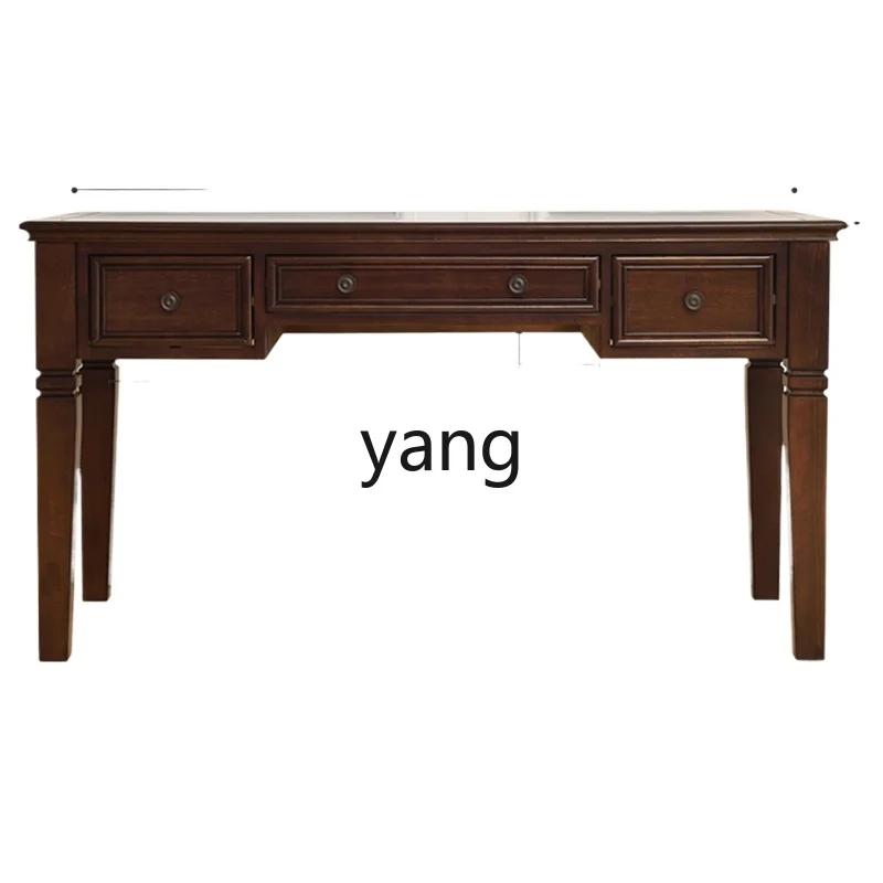 

CX all solid wood desk study furniture computer desk home writing desk