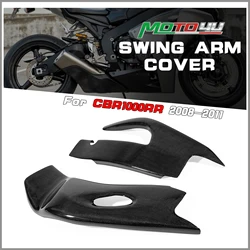 Real Carbon Fiber Motorcycle Swing Arm Cover Swingarm Covers Protectors Gloss For HONDA CBR1000RR CBR 1000RR 2008 2009 2010 2011