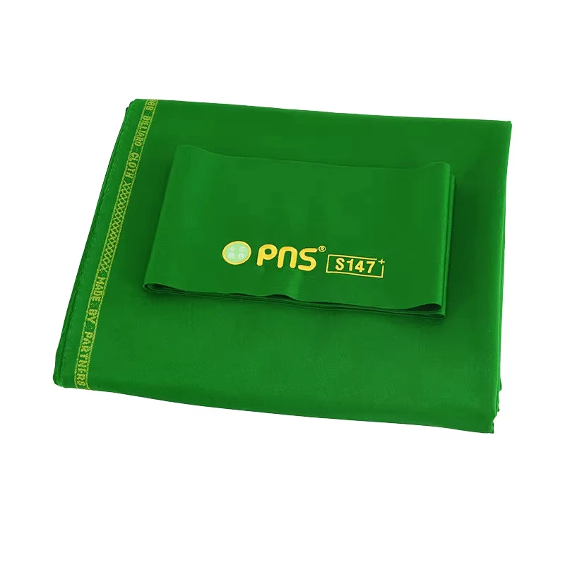 

Professional 12FT Snooker Table Cloth PNS S147 Tournament Grade High Density Wool Billiard Table Felt Club & Competition