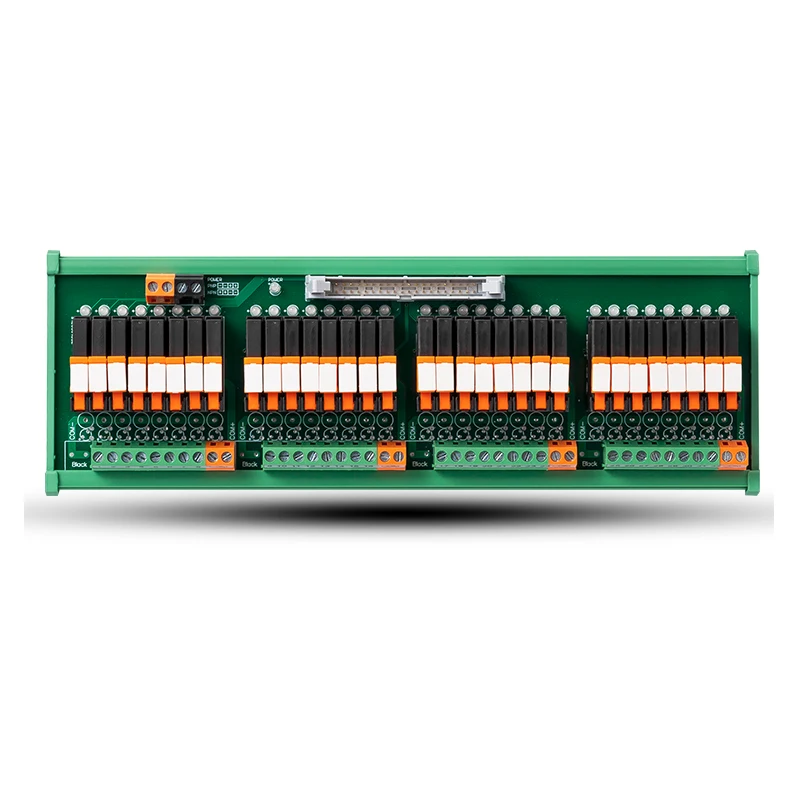 Solid State Relay Module PLC Interface 8/16 Channel DC to DC Control with MIL-Spec Connector 24VDC for Industrial Automation Equ