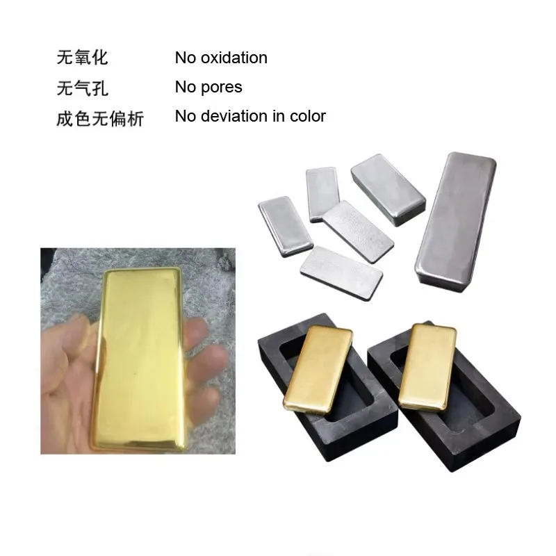 4KG Gold Capacity Automatic Vacuum Casting Machine Jewelry Cast Silver Copper Ingot Bar Making Precious Metals Equipment