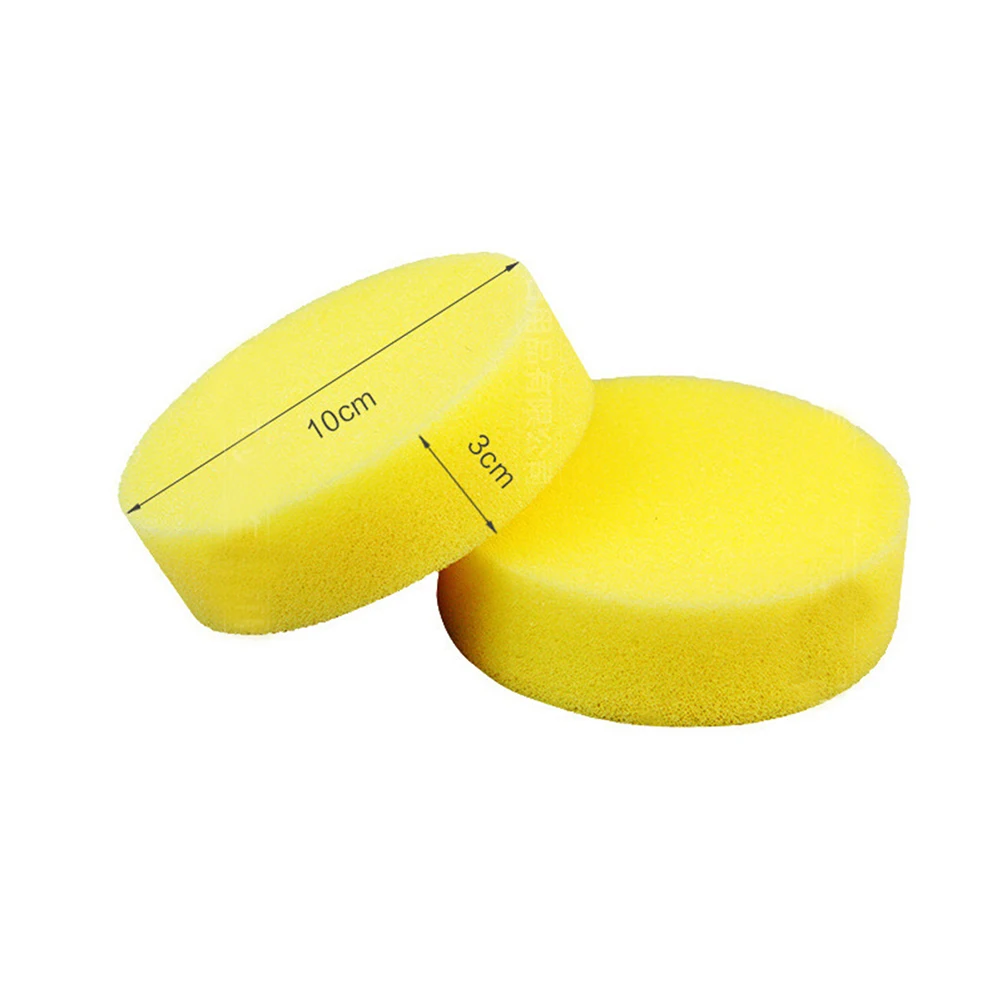 

24 Pcs High Density Reusable Car Waxing Polishing Sponge Vehicle Cleaning Buffing Detailing Valeting Sponges