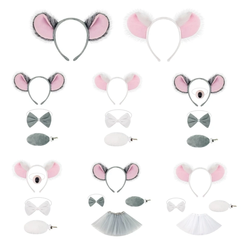 مشابك شعر رائعة على شكل كوالا من DXAE للأطفال، إكسسوارات الحفلات التنكرية، قماش ناعم