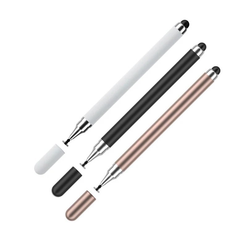 Two In One Stylus Pen Touch Pencil For Cell Phone Accessories For iPad Electrostatic Touch Pen For Phone Touch Screen Stylus Pen