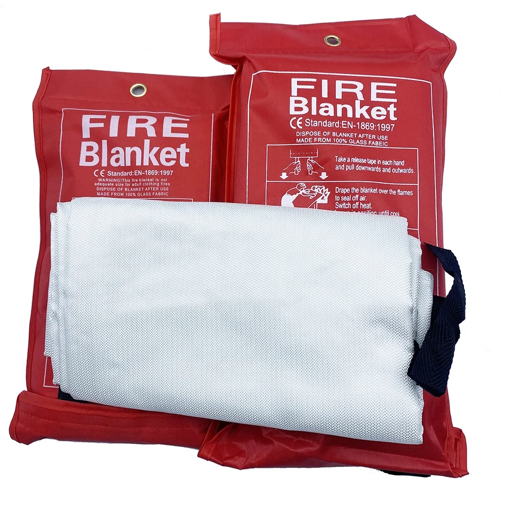 

Fire Resistant Blanket at Best Price Fire Resistant Fiberglass Welding Blanket for Fire Rescue 1*1m