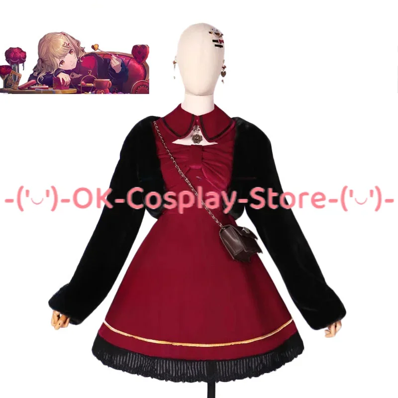 AZUSAWA KOHANE Cosplay Costume Game Project Sekai Cosplay Fancy Party Dress Suit Halloween Carnival Uniforms Custom Made