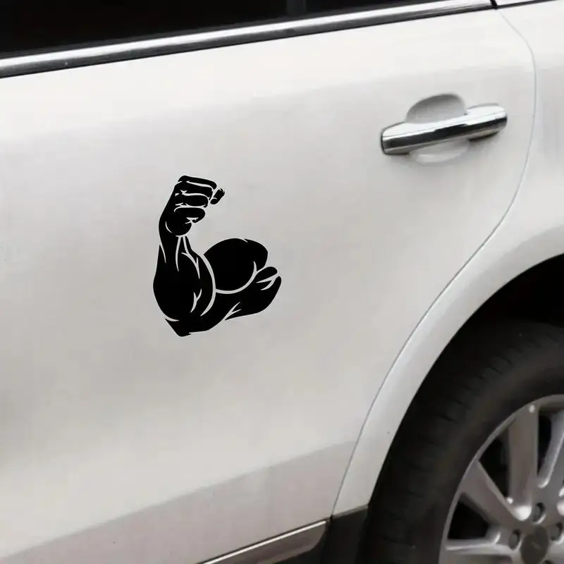 Show Off Your Bodybuilding Pride with These Stylish Muscle Sports Fitness Car Stickers!