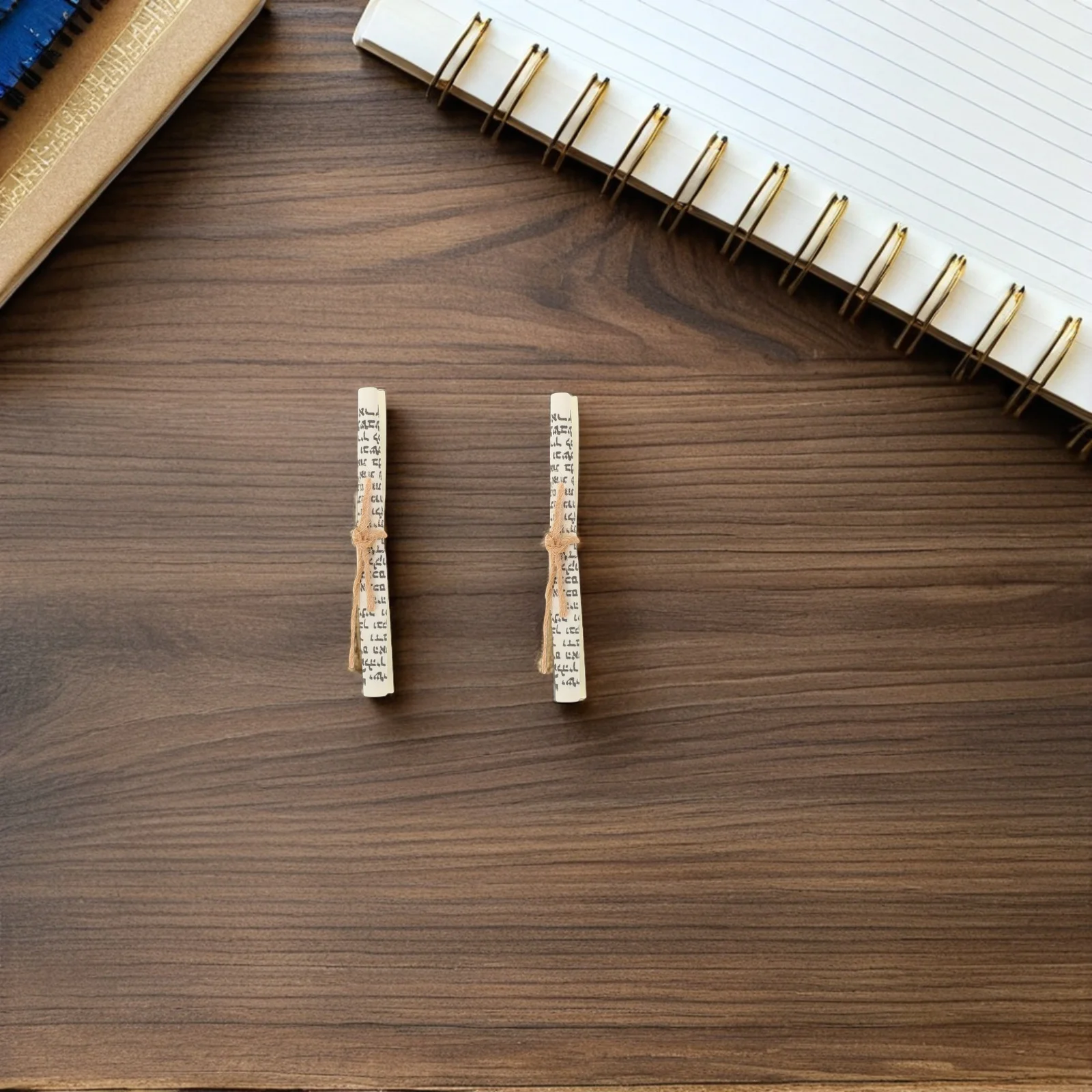 24 Uds. De bendición Mezuzah, desplazamiento judío, Mitzvah, rollo Kosher, poste de puerta, decoración religiosa para el hogar, regalo de recuerdo de Hanukkah