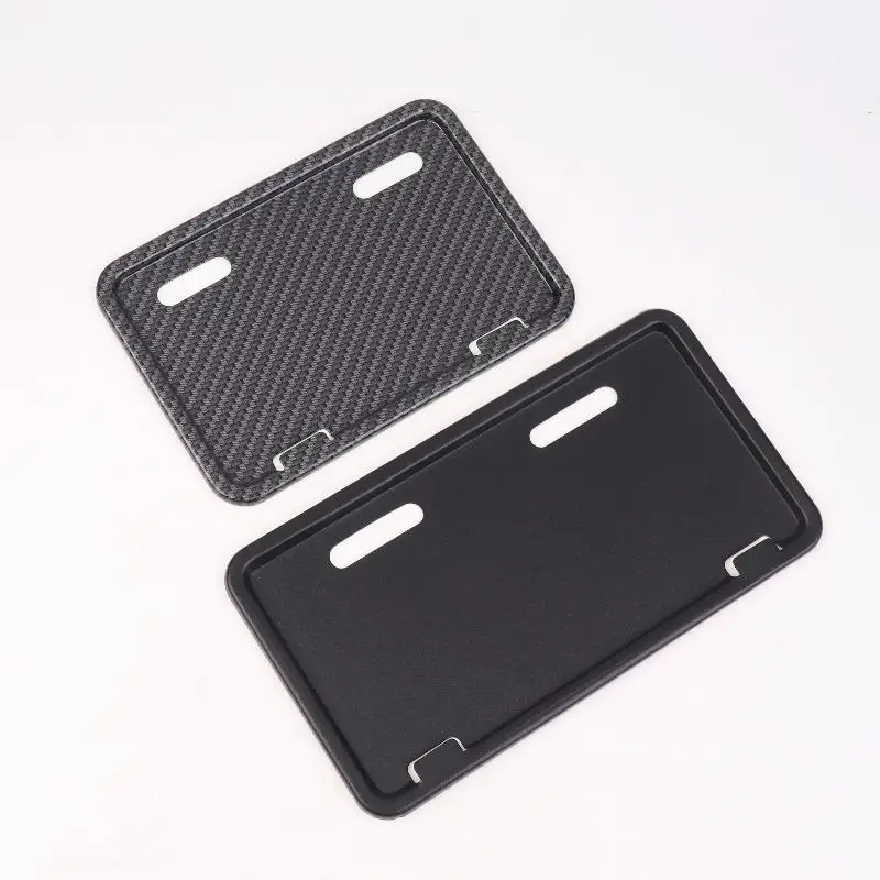 1Pcs Universal Elektrische Fahrrad Edelstahl Kennzeichen Halter Rahmen Anti-diebstahl Schutzhülle Motorrad Kennzeichen